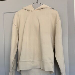 Zara Women's Off-White Hoodie